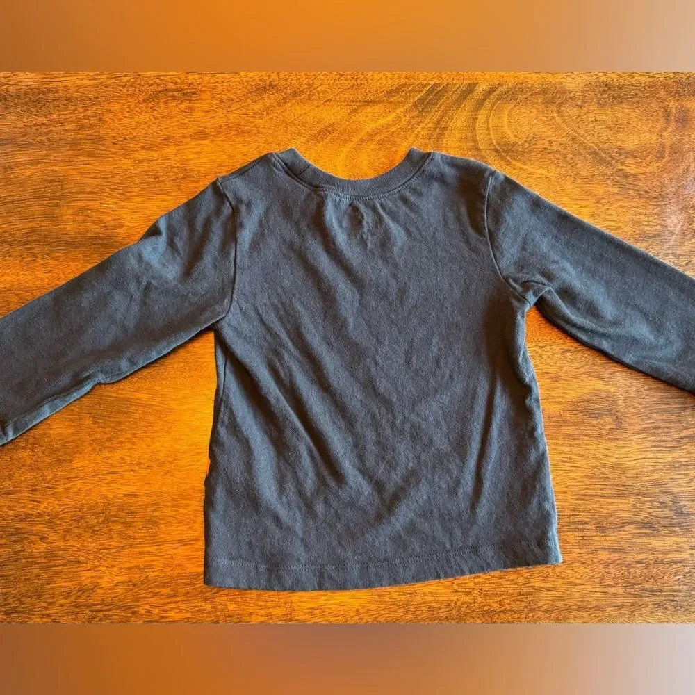 Baby Gap Mickey Mouse Halloween Skeleton Long Sleeve Shirt - Size 18-24 Mon